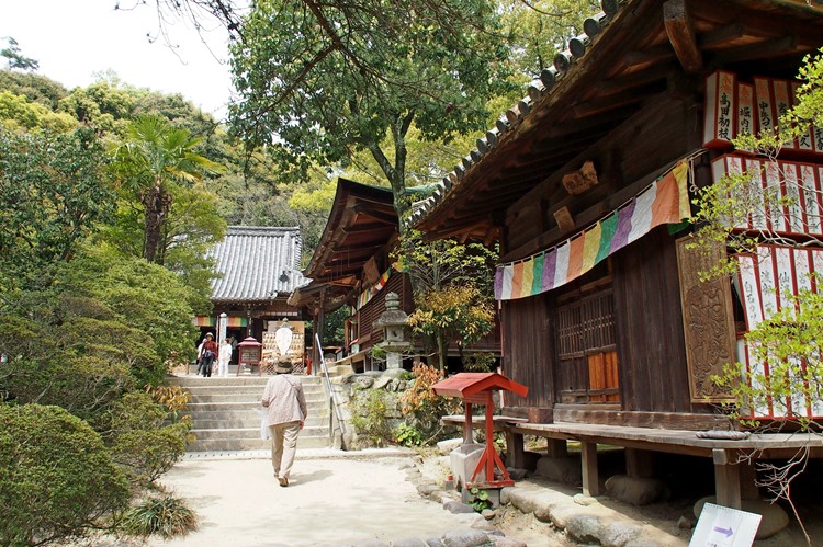 Matsuyama Ishite-ji tempel in Matsuyama